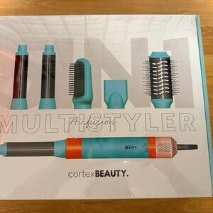 Airfusion Multistyler - Turquoise and Orange córtexBEAUTY NIB 5 Adaptable Heads